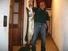 kapitaler Hecht gefangen von Kursteilnehmer Jacek Kuprys. 110cm, 11 Kg, mit Kderfisch aus dem Vereinsgewsser Sulida (MAN FV e.V.)